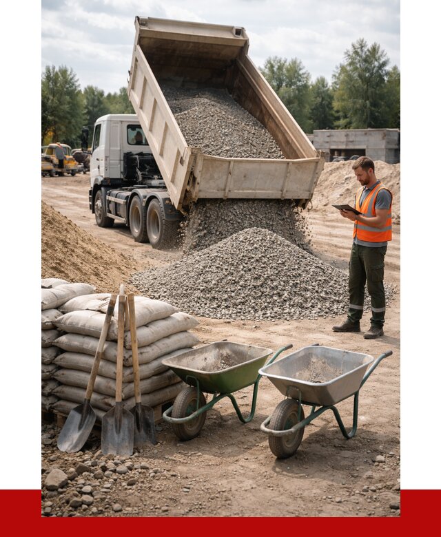 Доставка нерудных материалов в Павлове от 1216 руб. | ПРОНЕРУДПвв