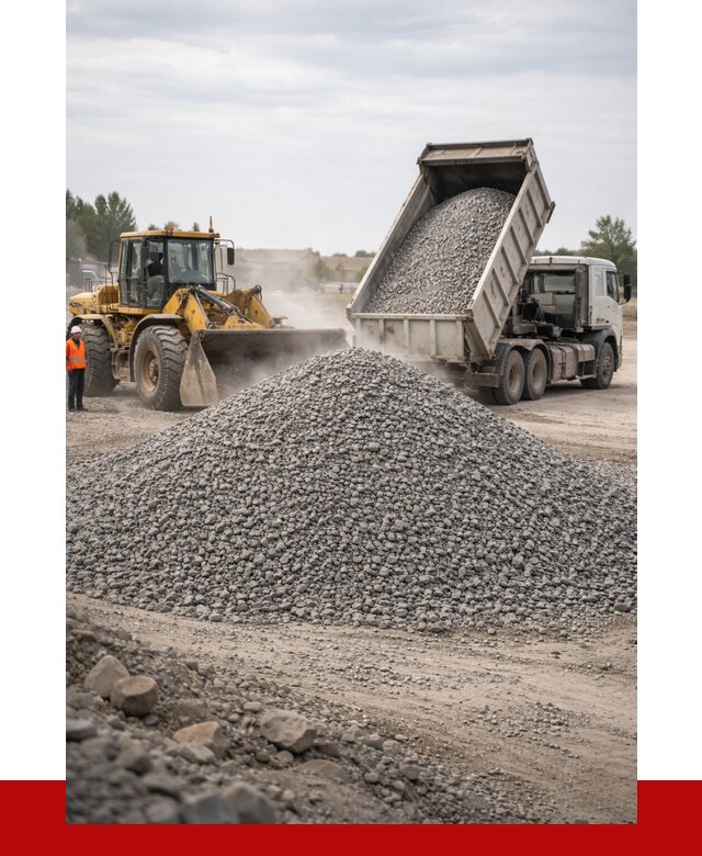 Купить щебень с доставкой в Павлове от 2534 руб. | ПРОНЕРУДПвв
