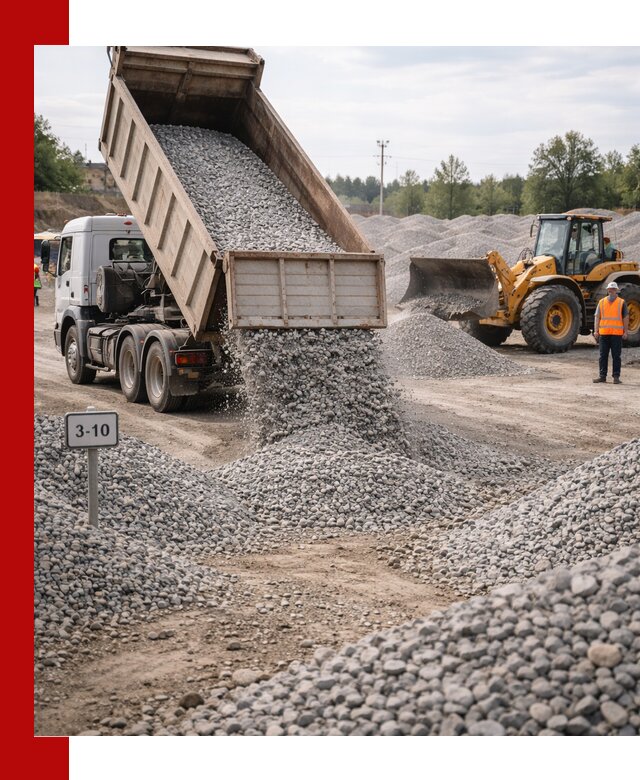 Гранитный щебень фракции 3–10: доставка и продажа в Павлове