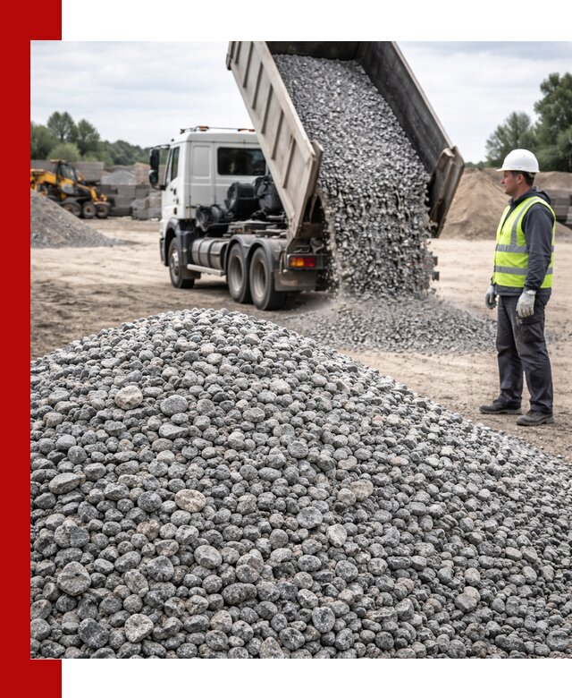 Доставка и продажа гранитного щебня фракции 5-20 в Павлове