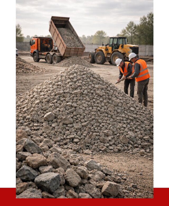 Гранитный щебень фракция 40-70 в Павлове от 2534 руб ПРОНЕРУДПвв