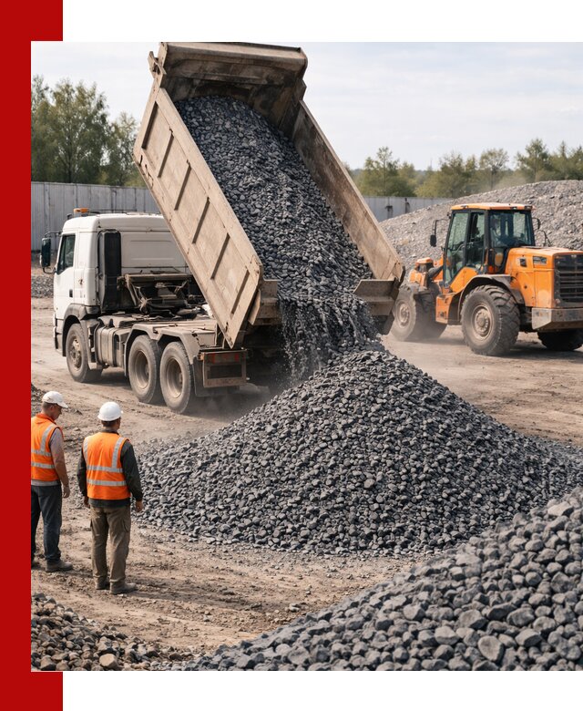 Доставка и продажа щебня габбро-диабаза в Павлове