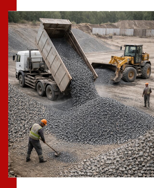 Щебень габбро-диабаз фр. 5-20 с доставкой в Павлове