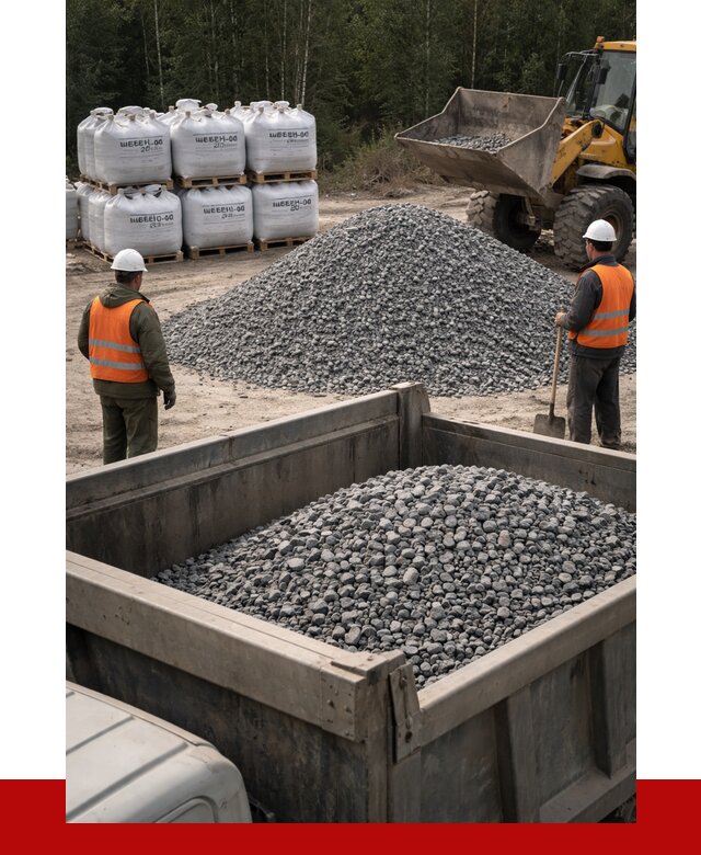 Щебень габбро диабаз 20-40 в Павлове от 3447 руб. | ПРОНЕРУДПвв