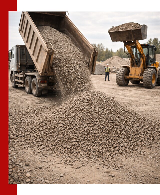 Гравийный щебень фракция 3–10 с доставкой в Павлове
