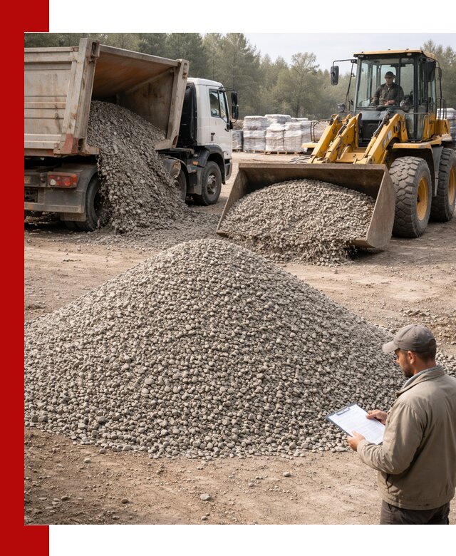 Гравийный щебень фракция 5–10 с доставкой в Павлове