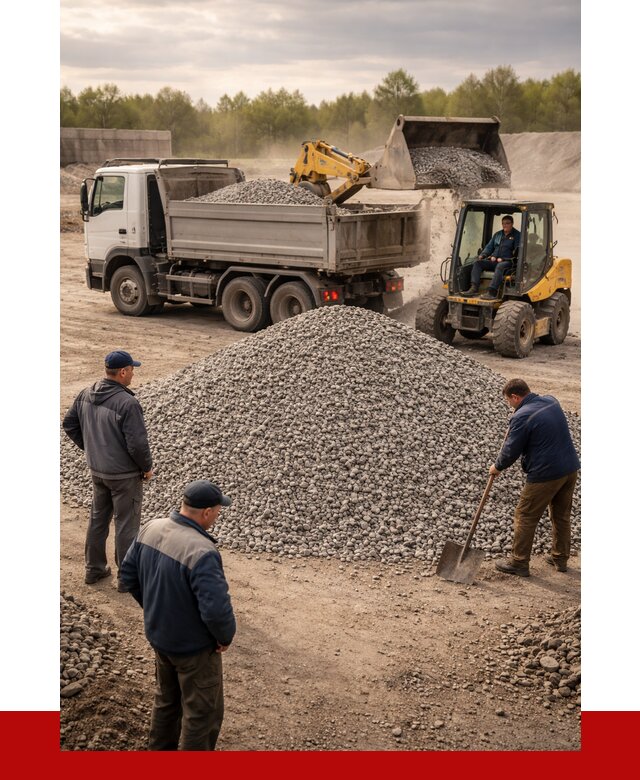 Гравийный щебень фракция 5-20 в Павлове от 2433 р. ПРОНЕРУДПвв