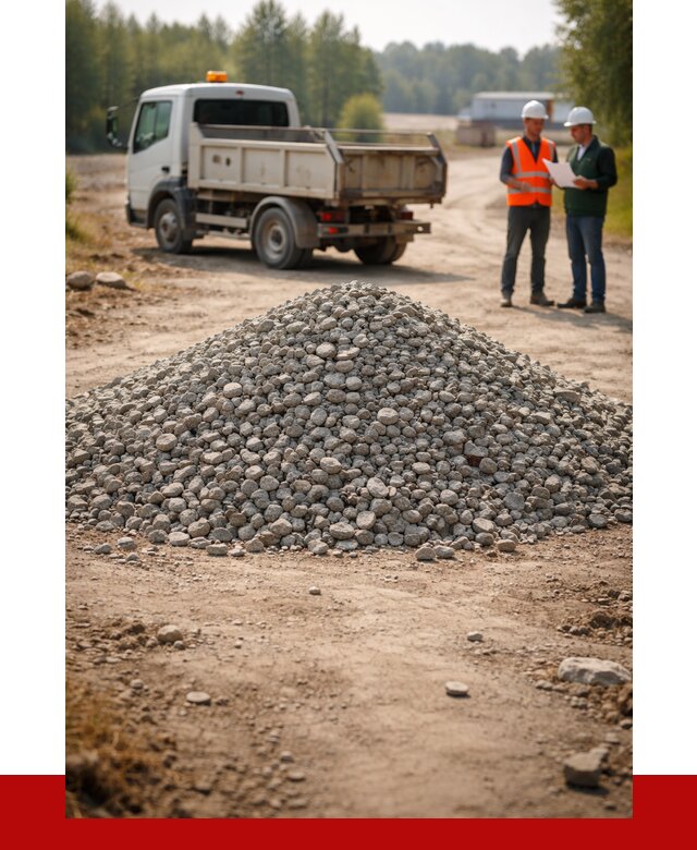 Гравийный щебень фракция 20-40 в Павлове от 1216 р. | ПРОНЕРУДПвв