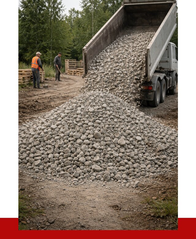 гравийный щебень фракция 70-120 в Павлове от 2484 р. ПРОНЕРУДПвв