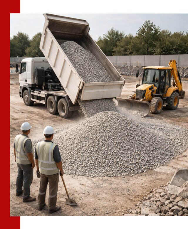 Купить известняковый щебень фракции 5–10 мм с доставкой в Павлове