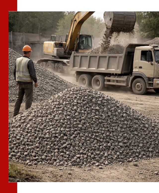 Шлаковый щебень фракция 5-20 с доставкой в Павлове