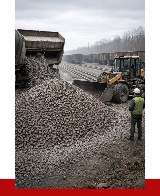 Купить железнодорожный щебень в Павлове от 2838 р. | ПРОНЕРУДПвв