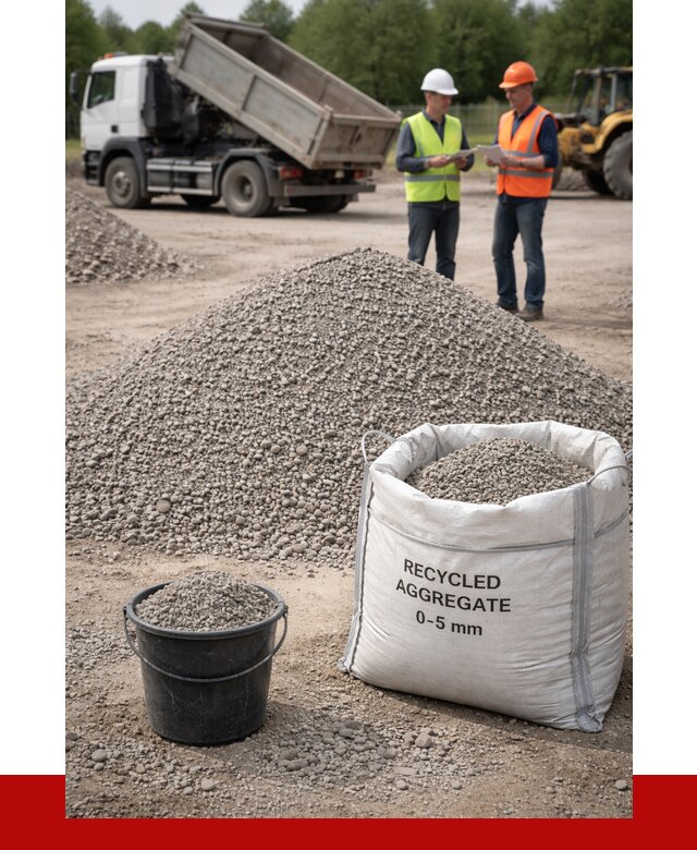 Вторичный щебень фракция 0-5 в Павлове от 1622 р. ПРОНЕРУДПвв