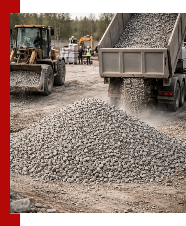 Вторичный щебень фракции 5-20 в Павлове — доставка и продажа крупнотоннажно