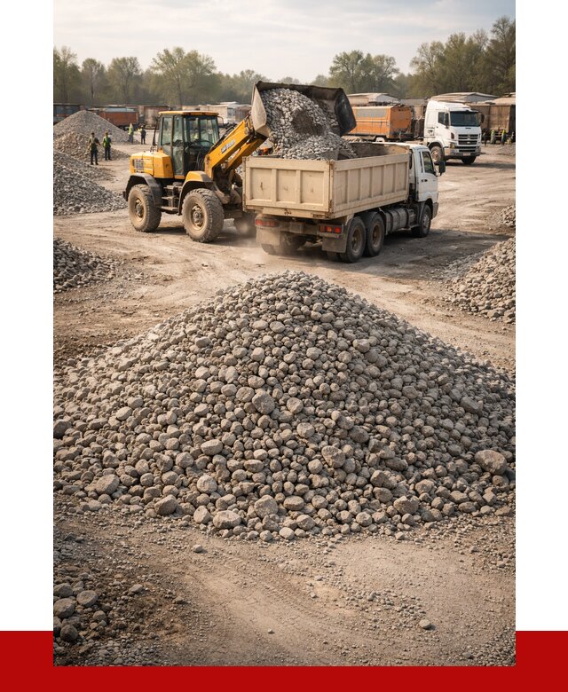 Вторичный щебень фракция 40-70 в Павлове от 1764 р, ПРОНЕРУДПвв