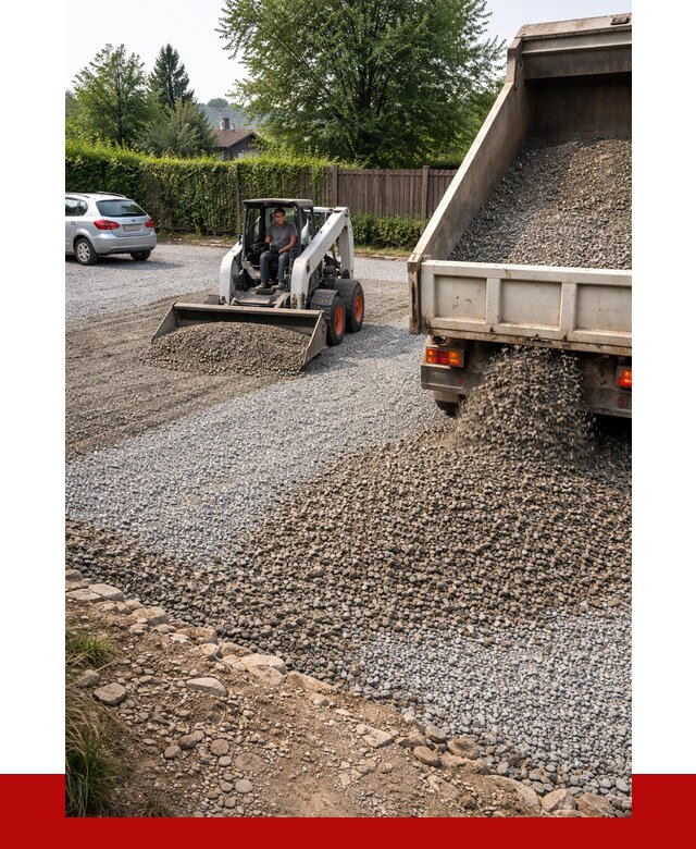 Щебень для парковки в Павлове с доставкой от 1216 р.| ПРОНЕРУДПвв