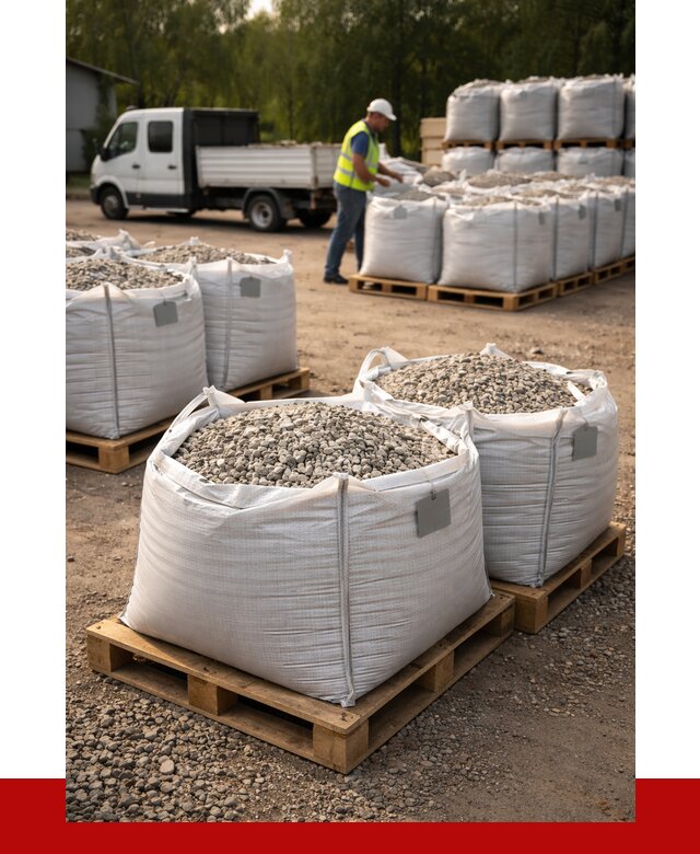Щебень в мешках с доставкой в Павлове от 4258 р. | ПРОНЕРУДПвв