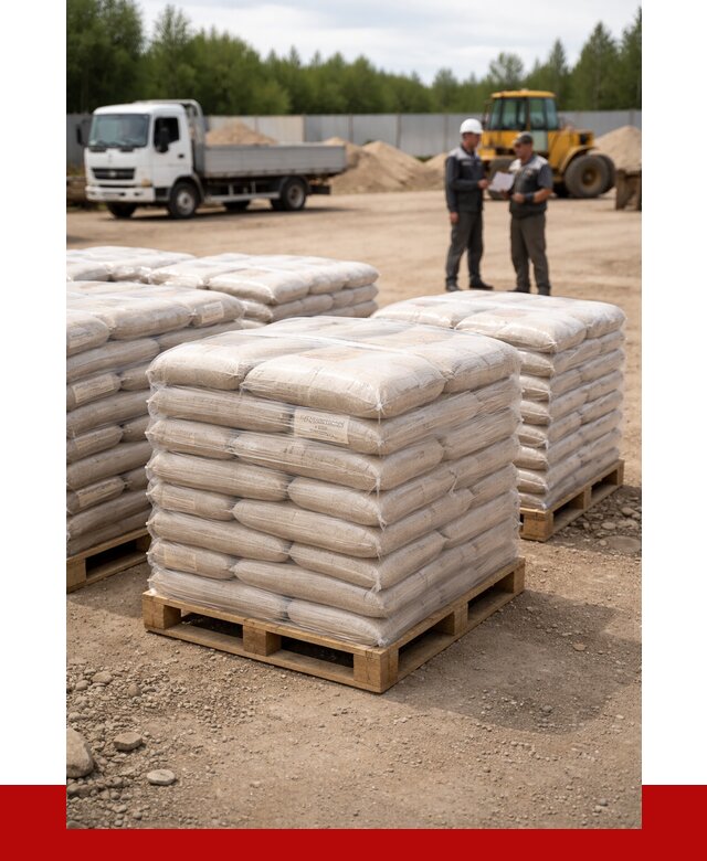 Карьерный песок в мешках в Павлове от 1216 р. - ПРОНЕРУДПвв