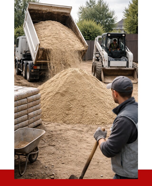 Мытый речной песок с доставкой в Павлове от 1470 р. | ПРОНЕРУДПвв