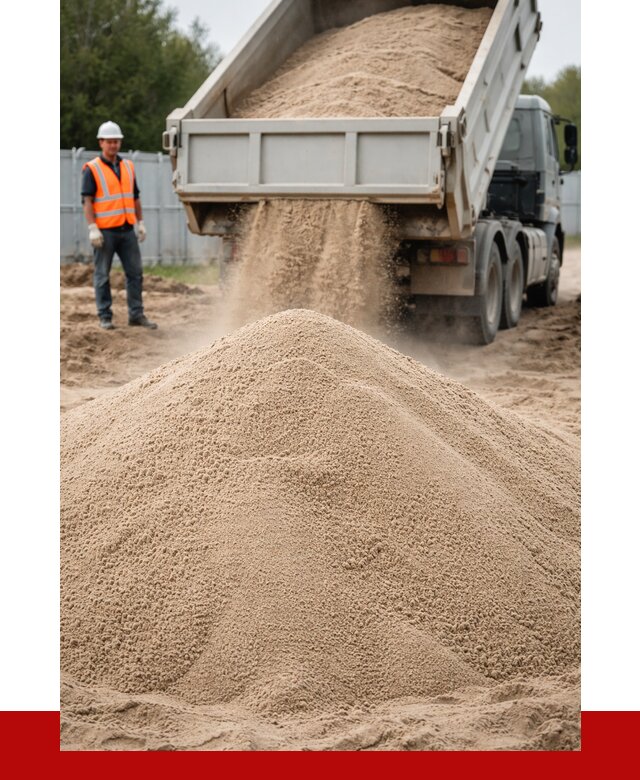 Купить сеяный песок с доставкой в Павлове от 2230 р ПРОНЕРУДПвв