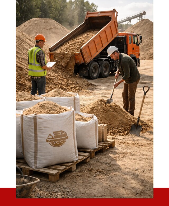 Строительный песок в Павлове от 2230 р. с доставкой, ПРОНЕРУДПвв