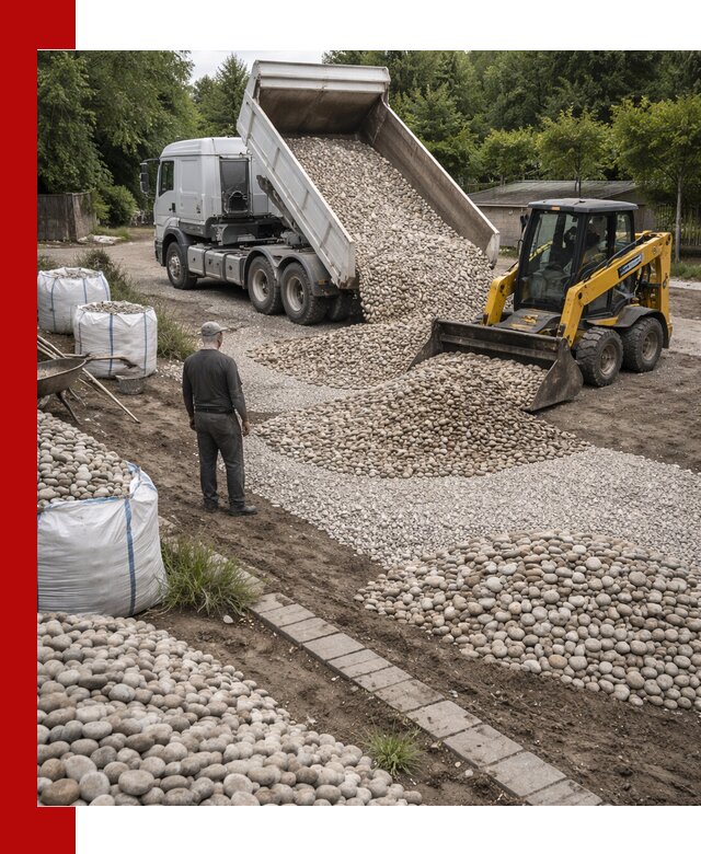 Доставка морской гальки оптом и в розницу в Павлове