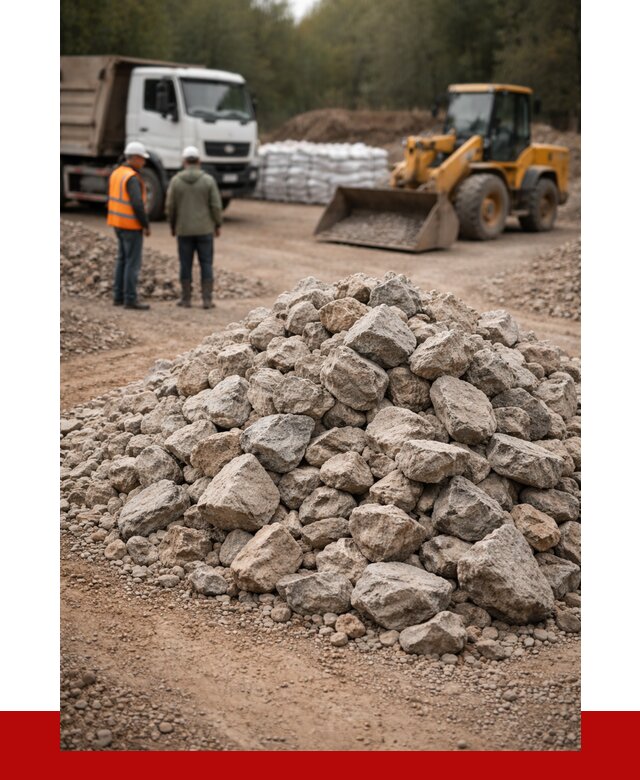 Купить бутовый камень с доставкой в Павлове от 2332 р. | ПРОНЕРУДПвв