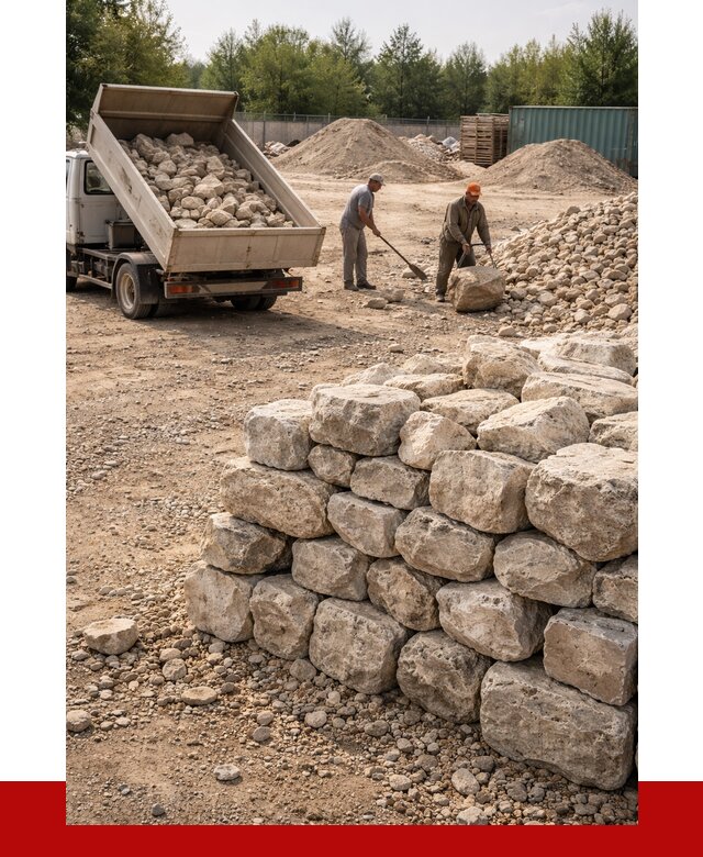 Бутовый камень известняковый в Павлове от 4258 р. | ПРОНЕРУДПвв