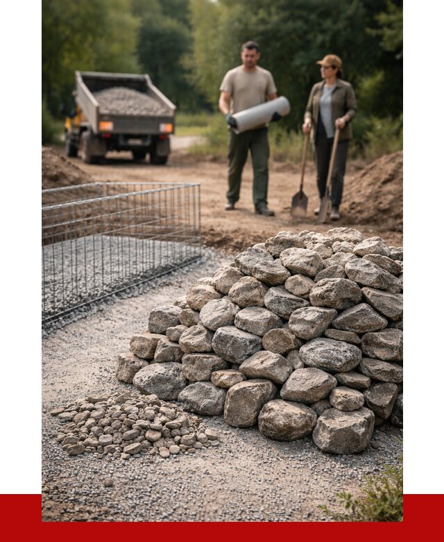 Камень для габионов фракция 100-200 в Павлове от 4866 р. | ПРОНЕРУДПвв