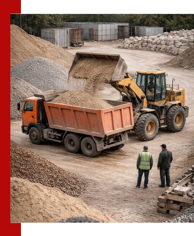 Доставка сыпучих смесей и смесей для стройки в Павлове