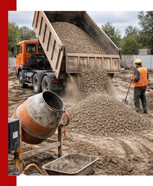 Опгс для бетона с доставкой самосвалом в Павлове от производителя