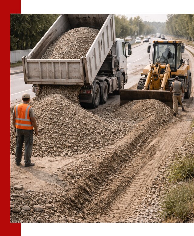 Опгс для устройства дорог и подсыпки в Павлове
