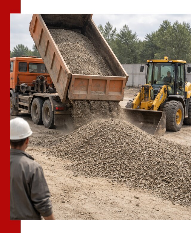 Доставка щпс С8 самосвалами в Павлове от производителя