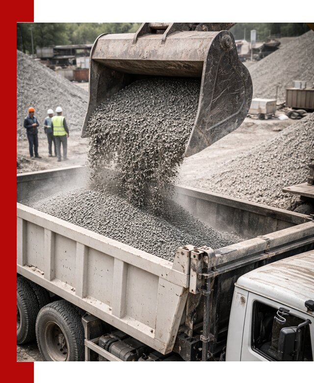 Отсев и крошка для строительства и дорожных работ в Павлове