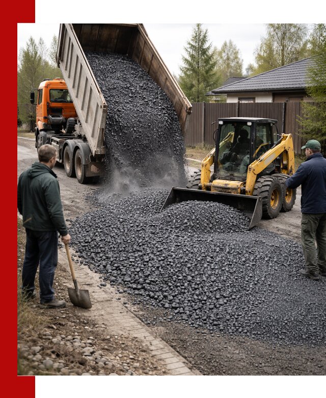 Крошка габбро с доставкой в Павлове для строительных работ