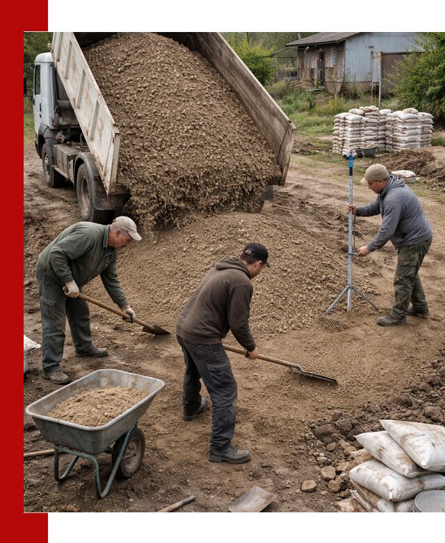 Керамзитовый песок с доставкой в Павлове оптом и в розницу