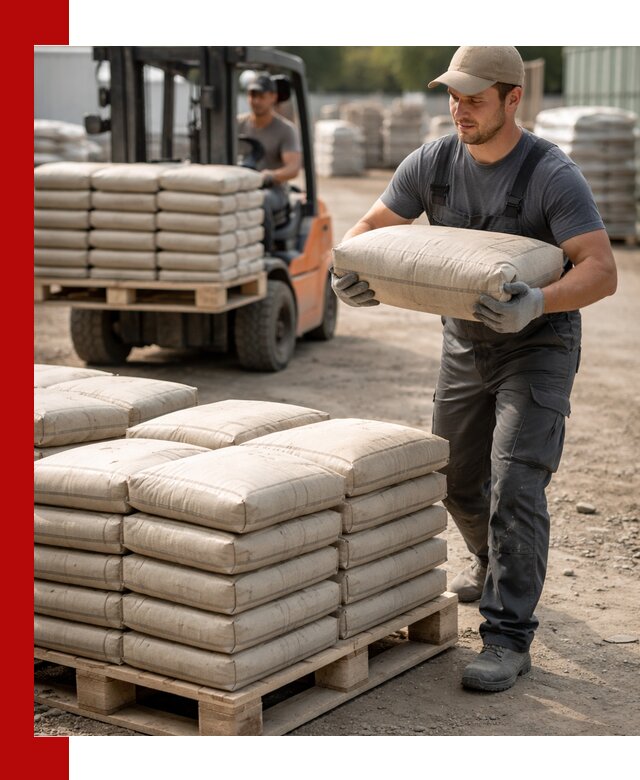 Доставка цемента в мешках оптом и в розницу в Павлове