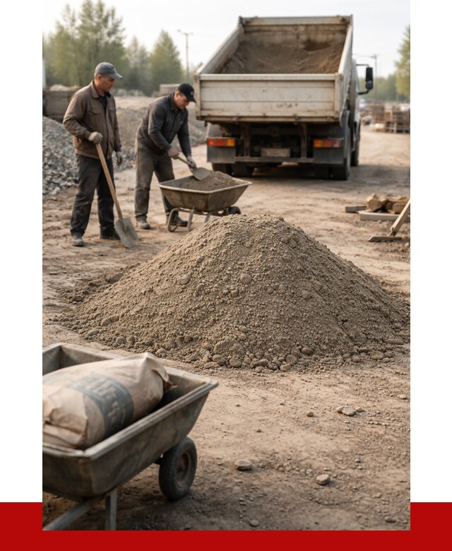 Цементно-песчаная смесь М150 в Павлове от 4764 р. | ПРОНЕРУДПвв