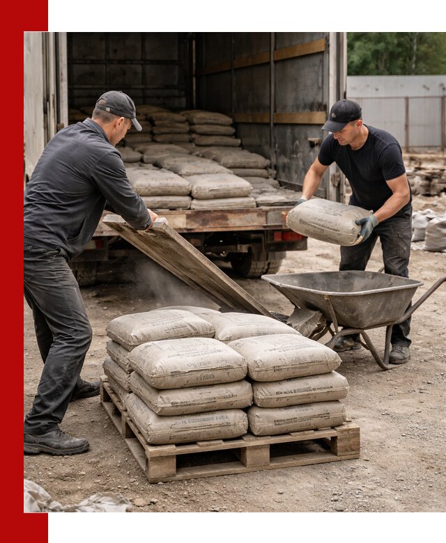 Пескобетон М300 с доставкой в Павлове по выгодной цене