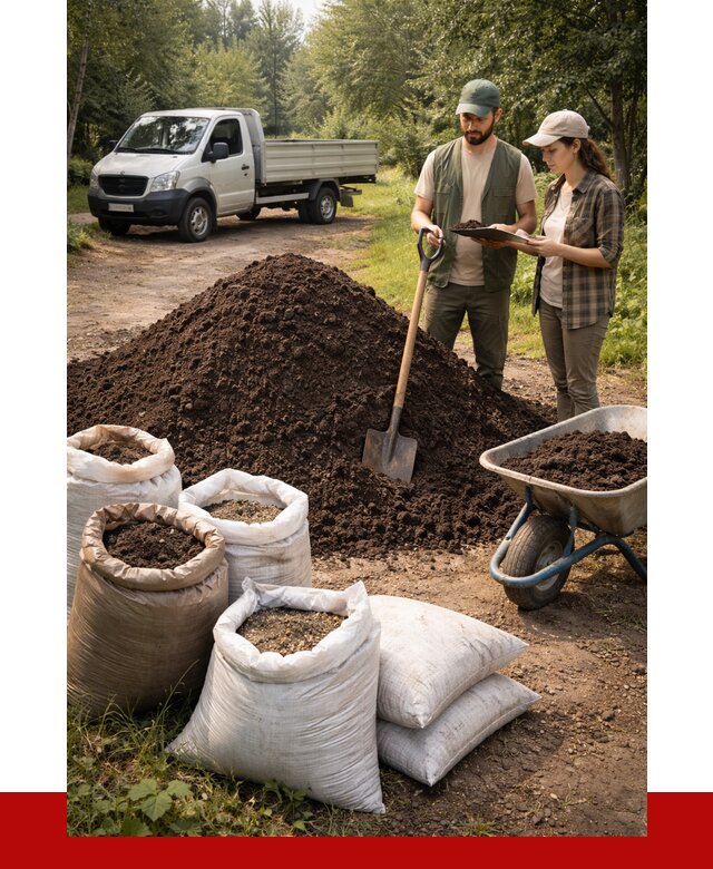 Купить грунт с доставкой в Павлове от 4562 р. за м3 | ПРОНЕРУДПвв