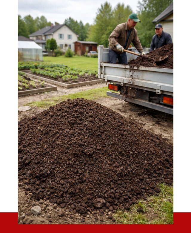 Плодородный грунт в Павлове с доставкой от 4258 р. | ПРОНЕРУДПвв