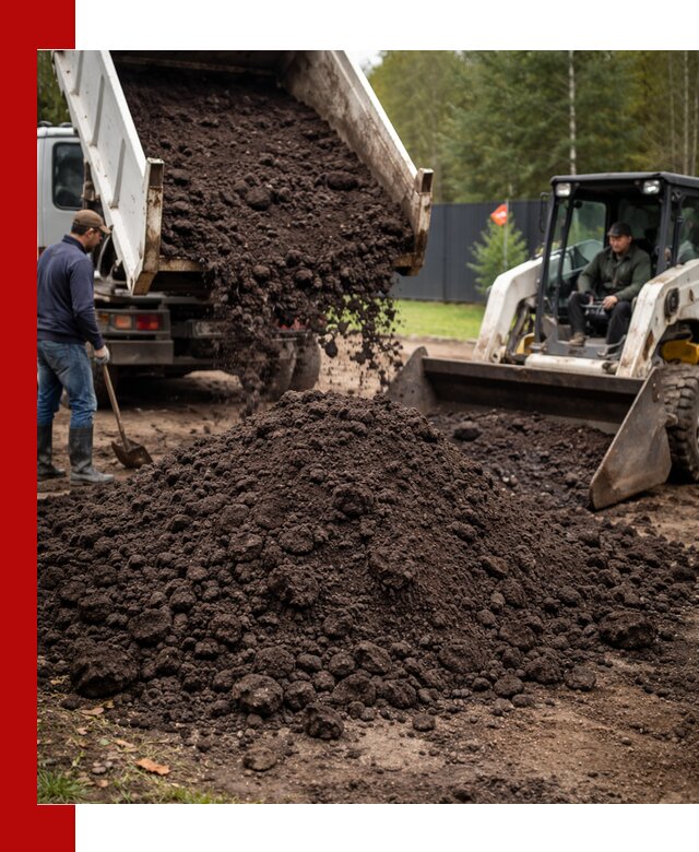 Плодородный грунт с доставкой в Павлове для садов и огородов