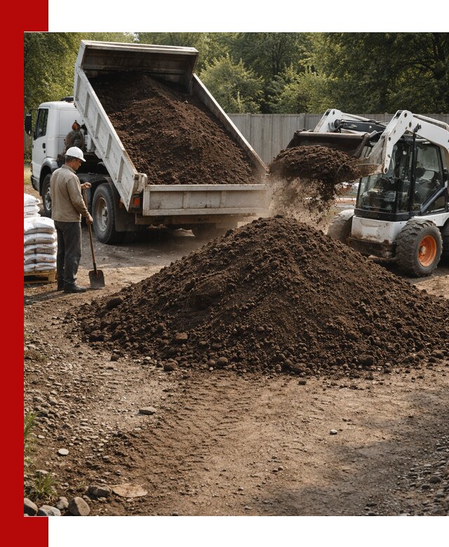 Доставка растительного грунта в Павлове от производителя оптом и в розницу