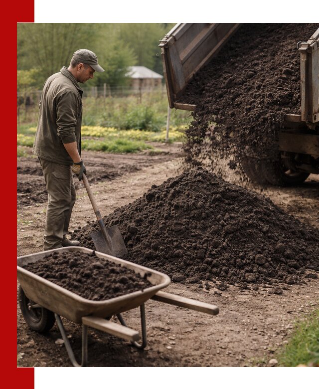 Доставка качественной земли для огорода в Павлове