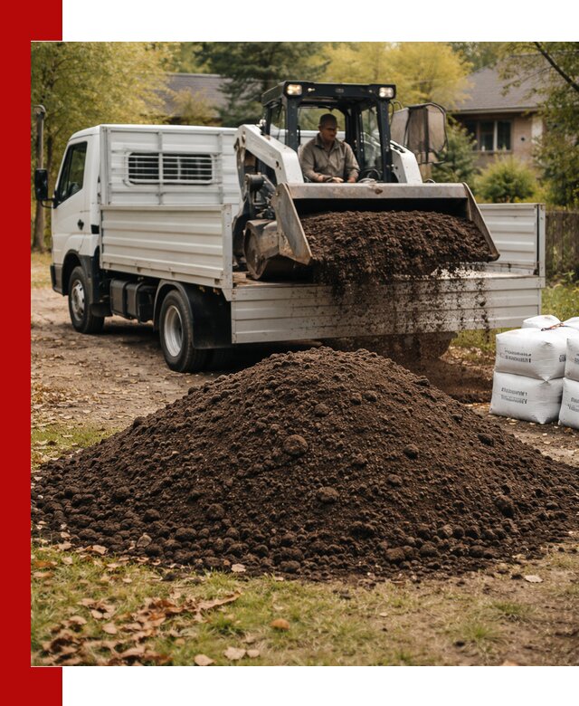 Доставка садовой земли в больших объёмах в Павлове