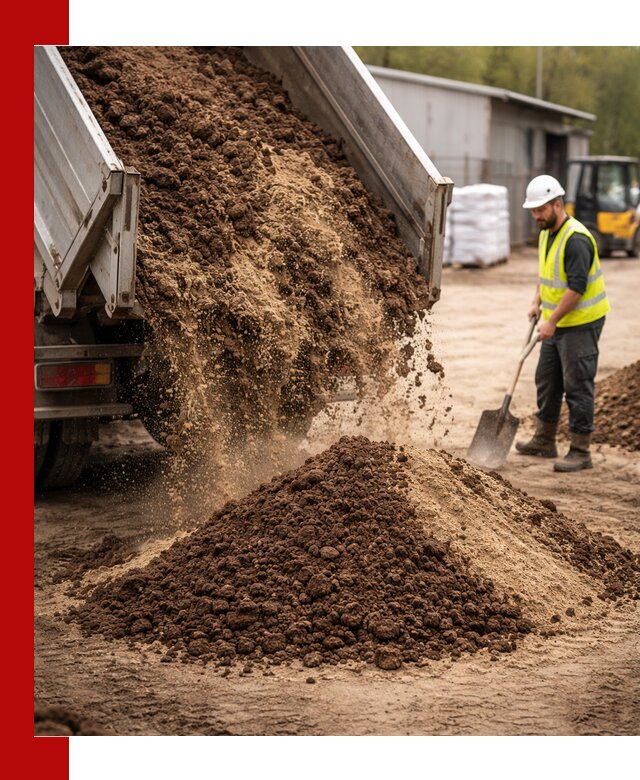 Доставка торфо-песчаной смеси в Павлове для строительства и озеленения