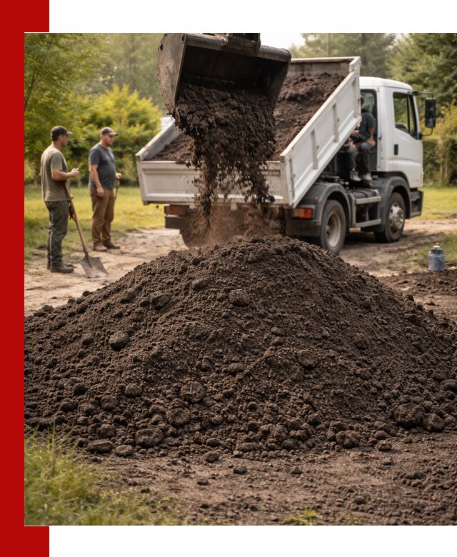 Доставка и продажа чернозема в Павлове оптом и в розницу