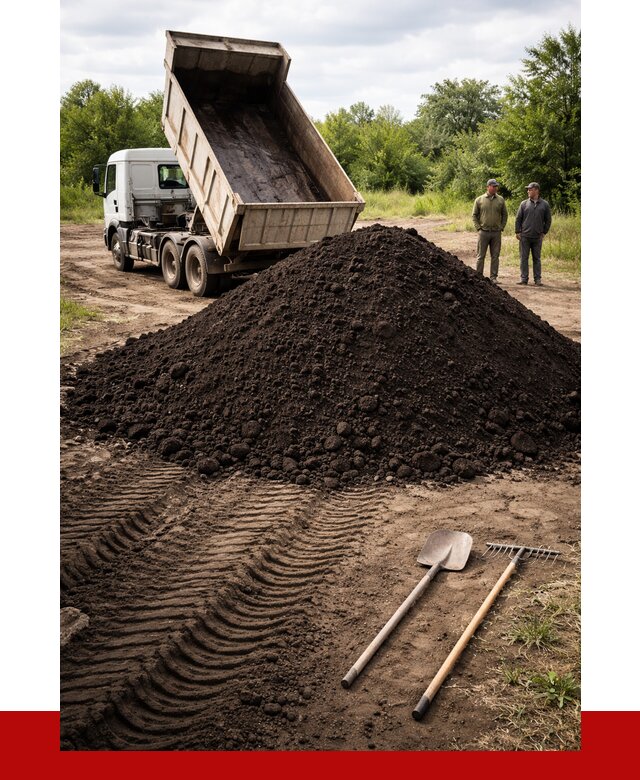 Купить чернозем навалом в Павлове от 1216 р. за куб | ПРОНЕРУДПвв