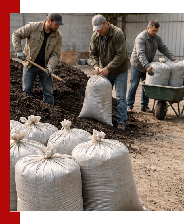 Купить чернозем в мешках с доставкой в Павлове