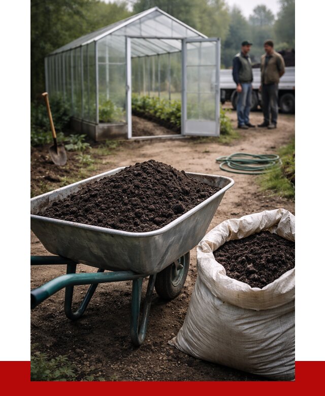 Чернозем для теплицы в Павлове с доставкой от 1521 р. | ПРОНЕРУДПвв